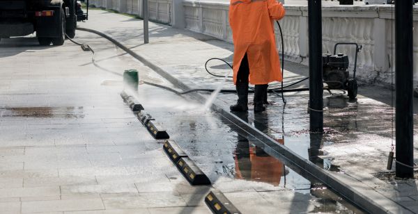 Cost of Parking Lot Pressure Washing in Charlottesville